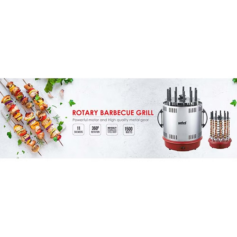 Sanford Rotary Barbeque Grill - 1500 Watts
