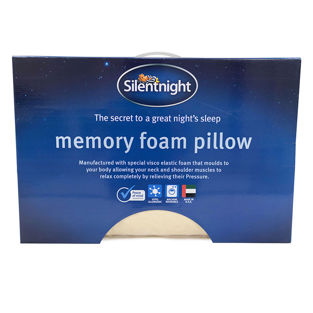 Silentnight - Luxury Memory Foam Contour Profile Pillow