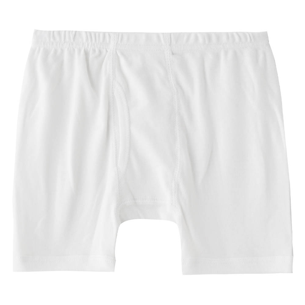 Zebra Crossing Boys Shorts - White