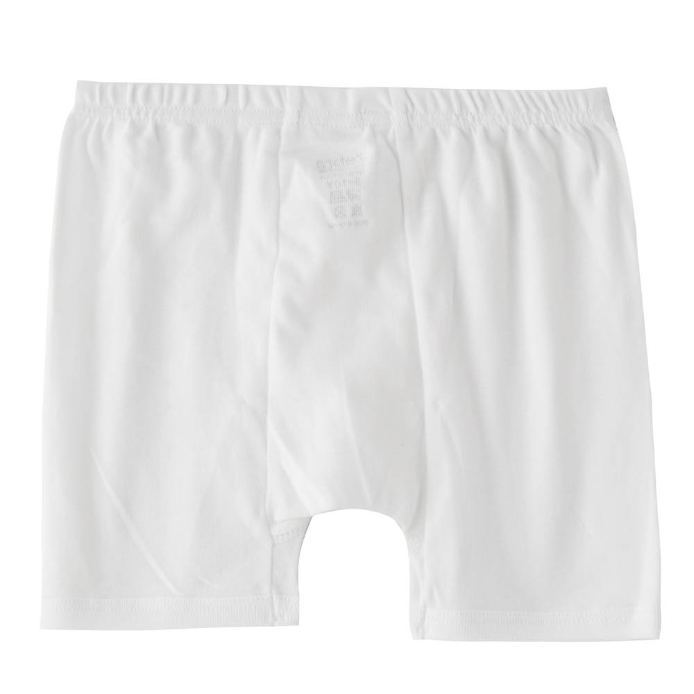 Zebra Crossing Boys Shorts - White