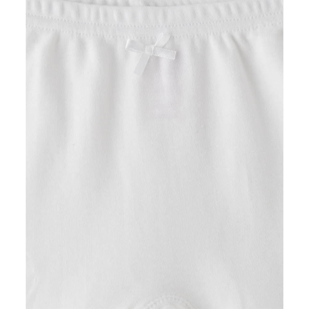 Zebra Crossing Girls Shorts - White