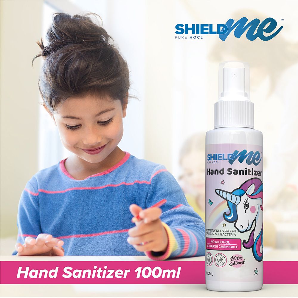 SHIELDme - 100% Natural Kids Sanitizer For Girls 100ml