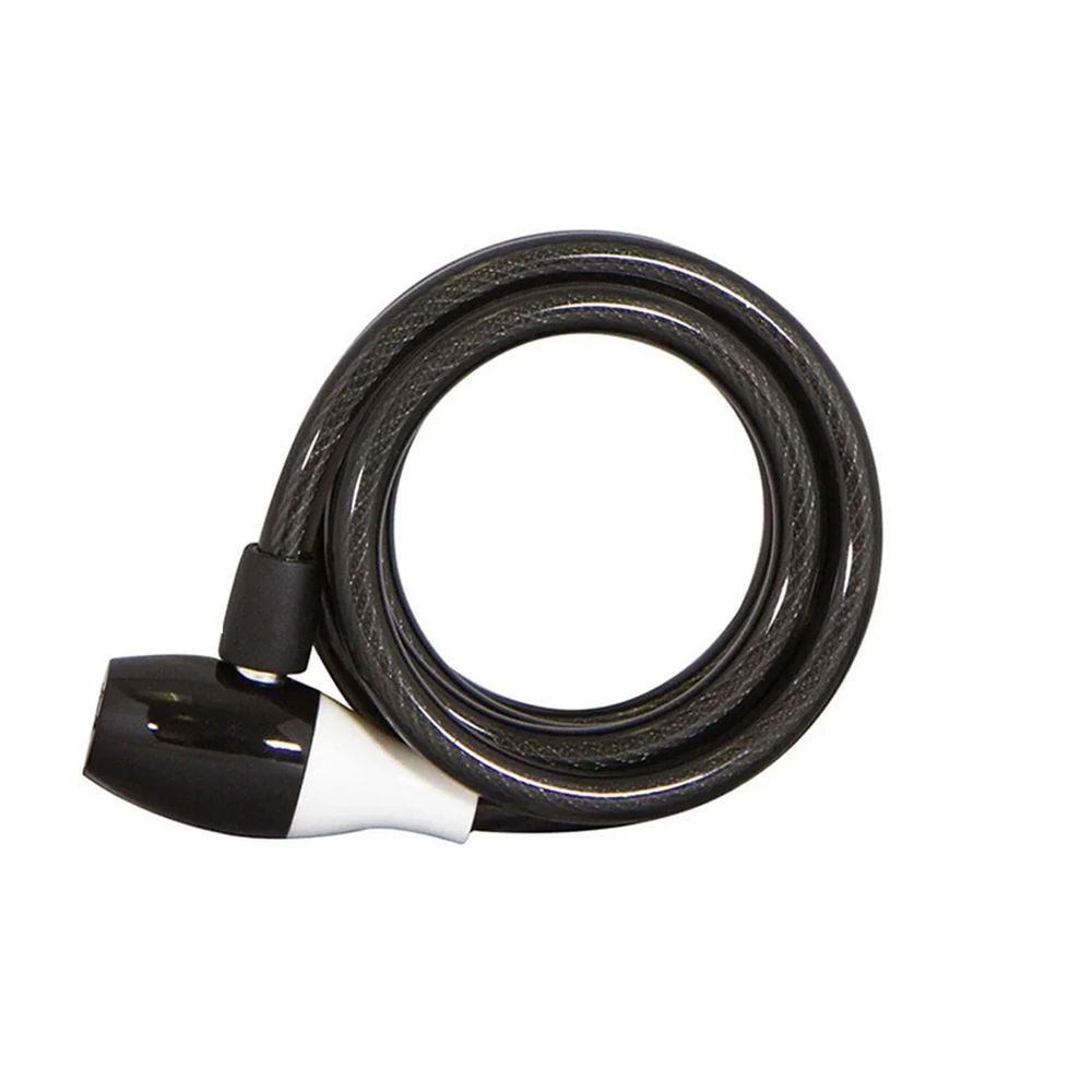 Spartan - Bicycle Security Cable Lock With 2 Keys - Black - 180 cm