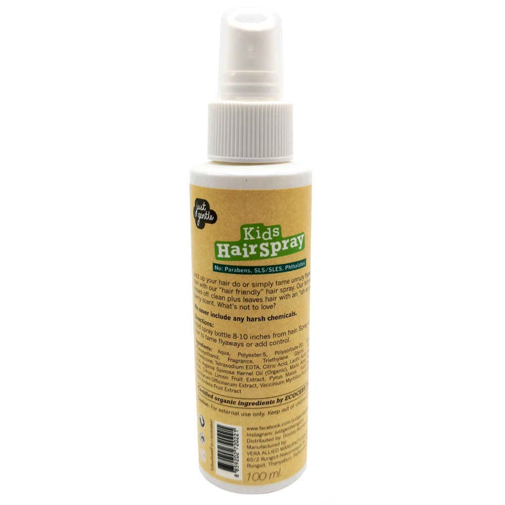 Just Gentle - Organic Kids Hair Spray 100ml