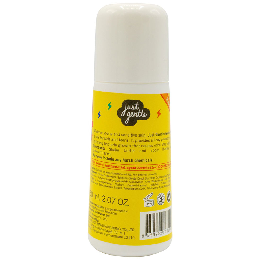 Just Gentle - Kids Deodorant Unscented 60ml
