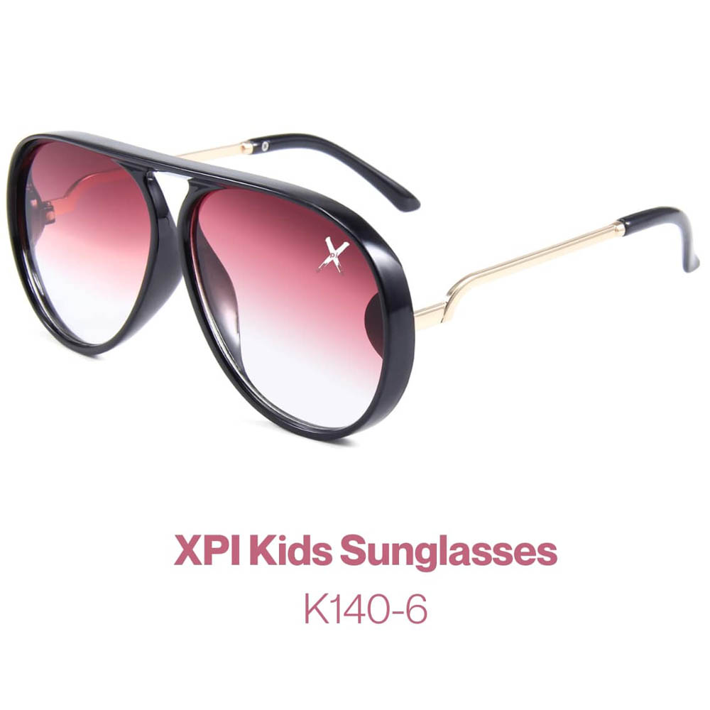 Xpi - Kids Sunglasses - Pink Glass