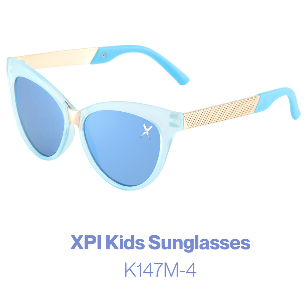 Xpi - Kids Sunglasses - Light Blue 