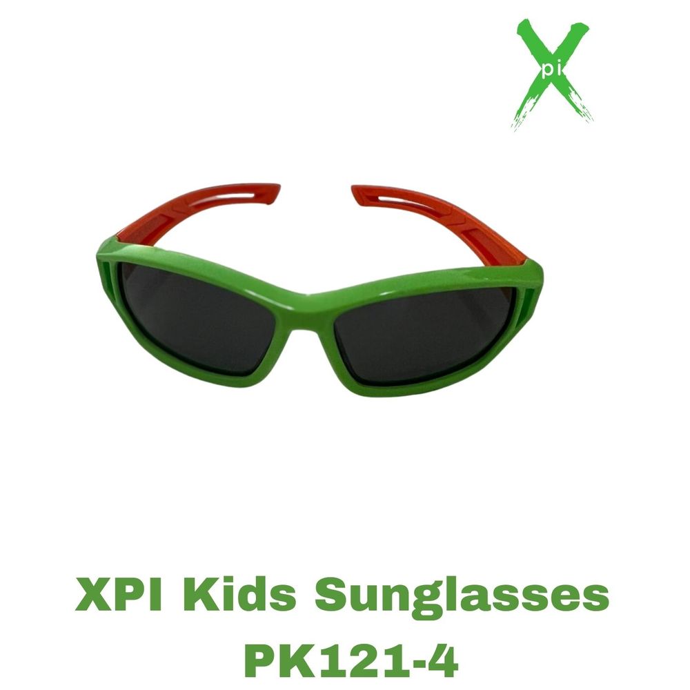 Xpi - Kids Sunglasses - Green/Orange