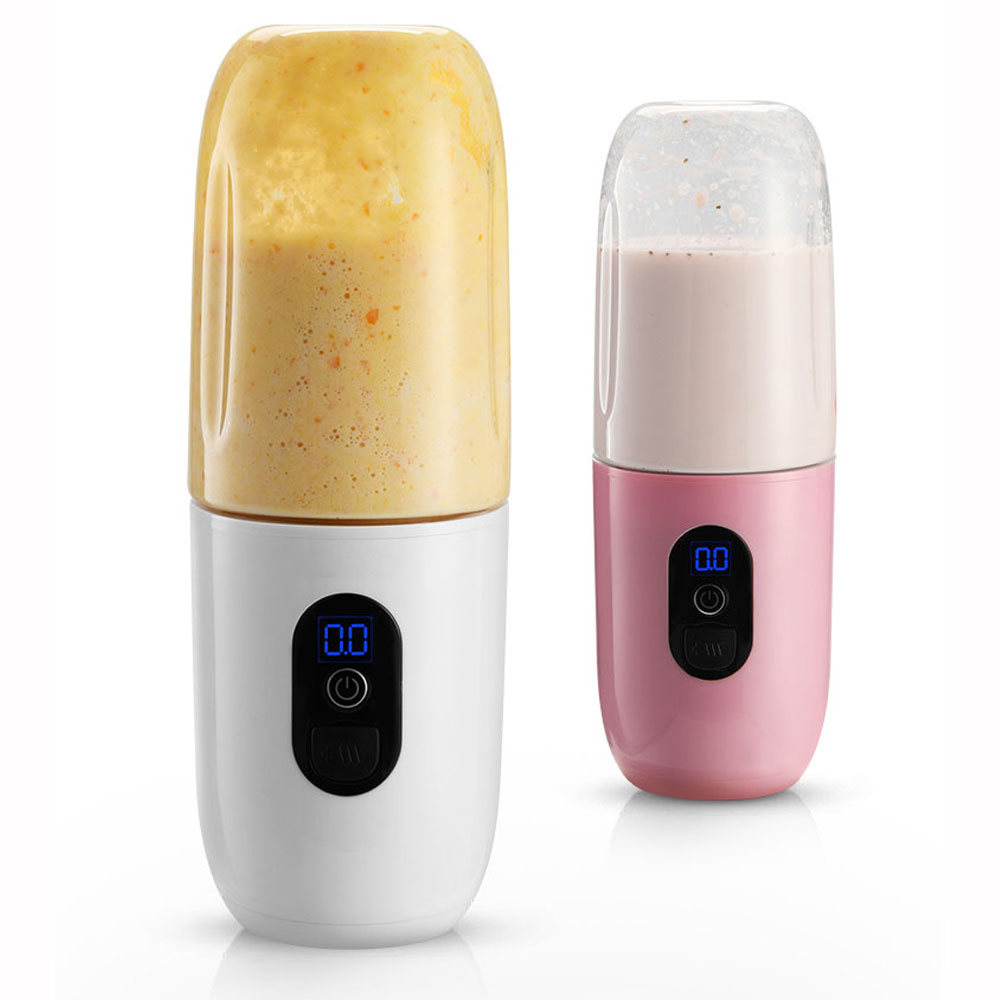 BlendnGo Portable Blender With 6 Blades And 420ml Cup - White