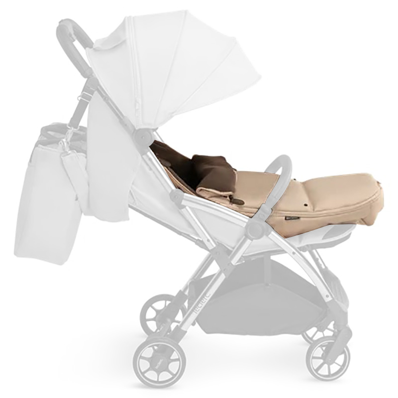 Leclerc - Polar Foot Muff Only - Sand Chocolate