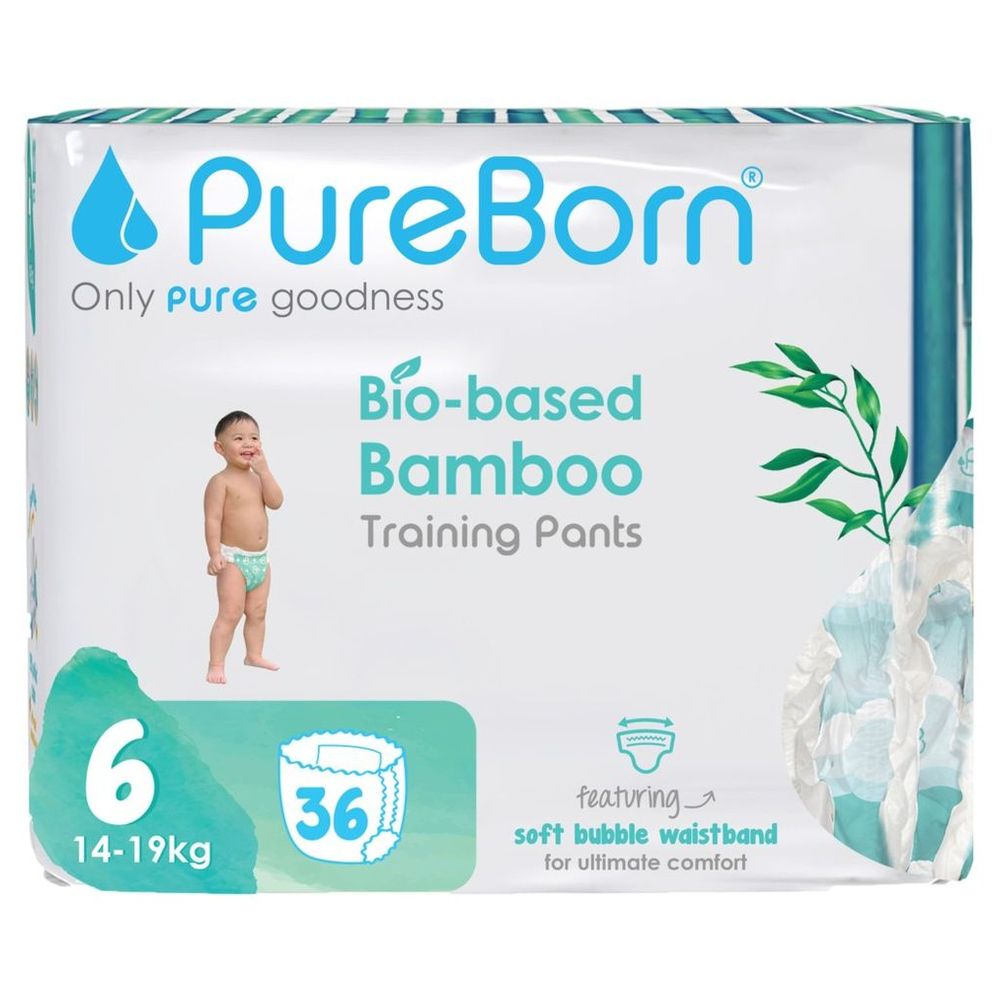 Pure Born - Pull ups Diaper Pack Sz 6 - XL 36's - Assorted