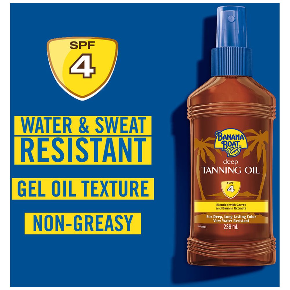 Banana Boat - Golden tanning Oil SPF-4 - 236ml