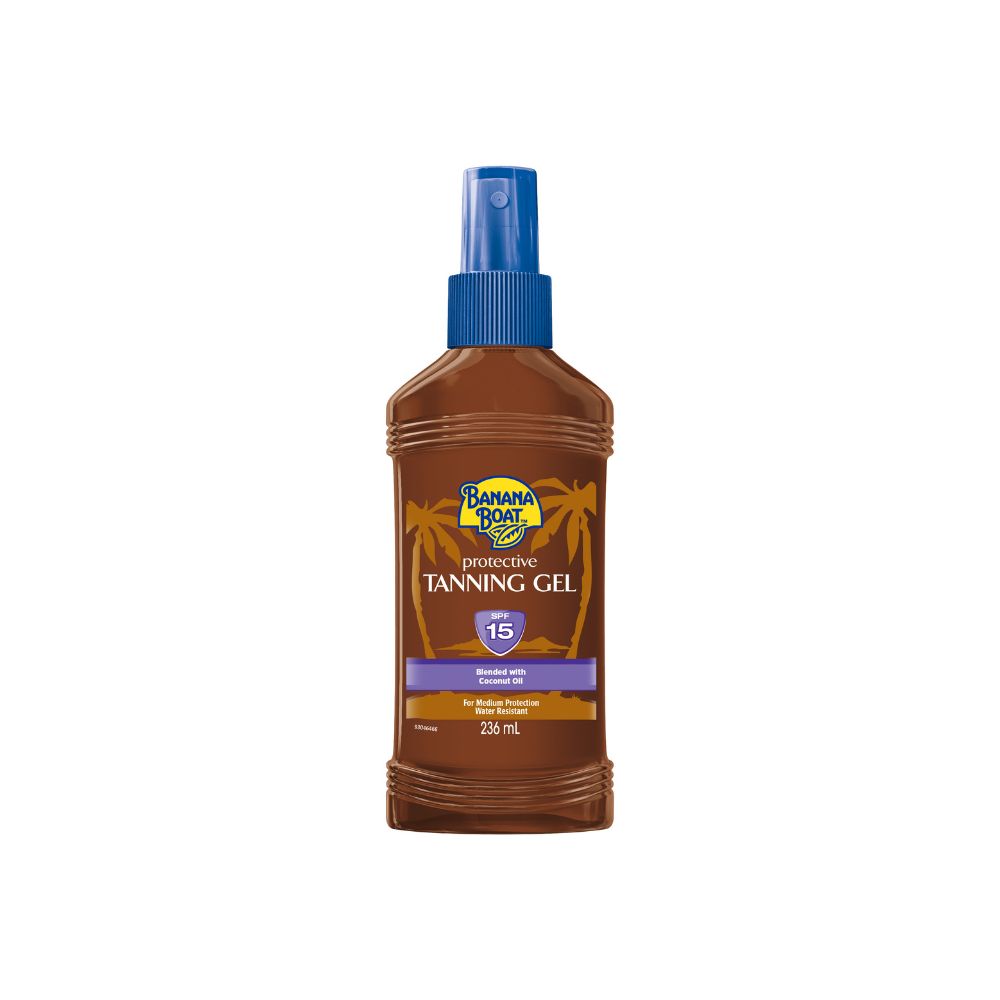 Banana Boat - SPF 15 Tanning Gel With Coconut Oil 236ml
