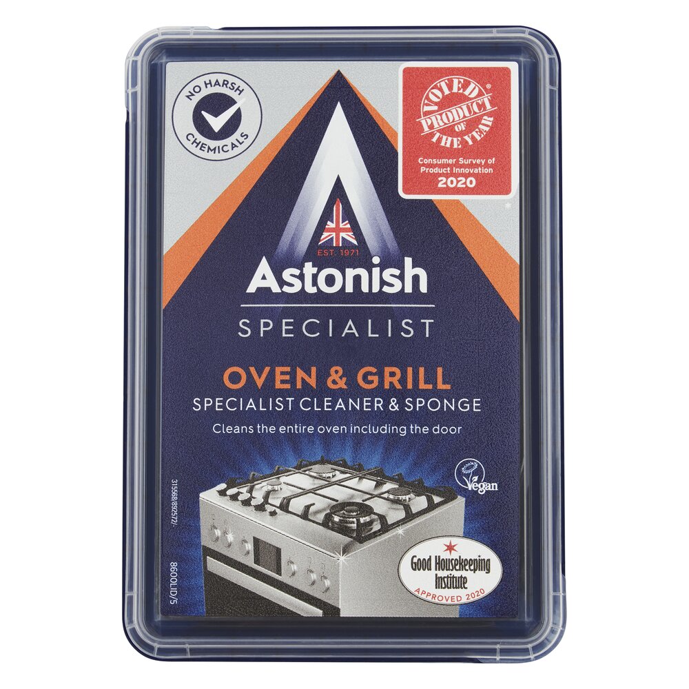 Astonish - Oven & Grill Specialist Cleaner & Sponge 250g