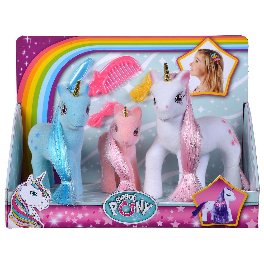 Simba - Sweet Pony Unicorn Family - Pack of 3