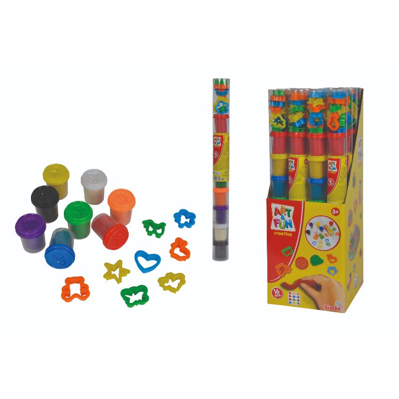 Art & Fun - Doughs With Cutter In Tube