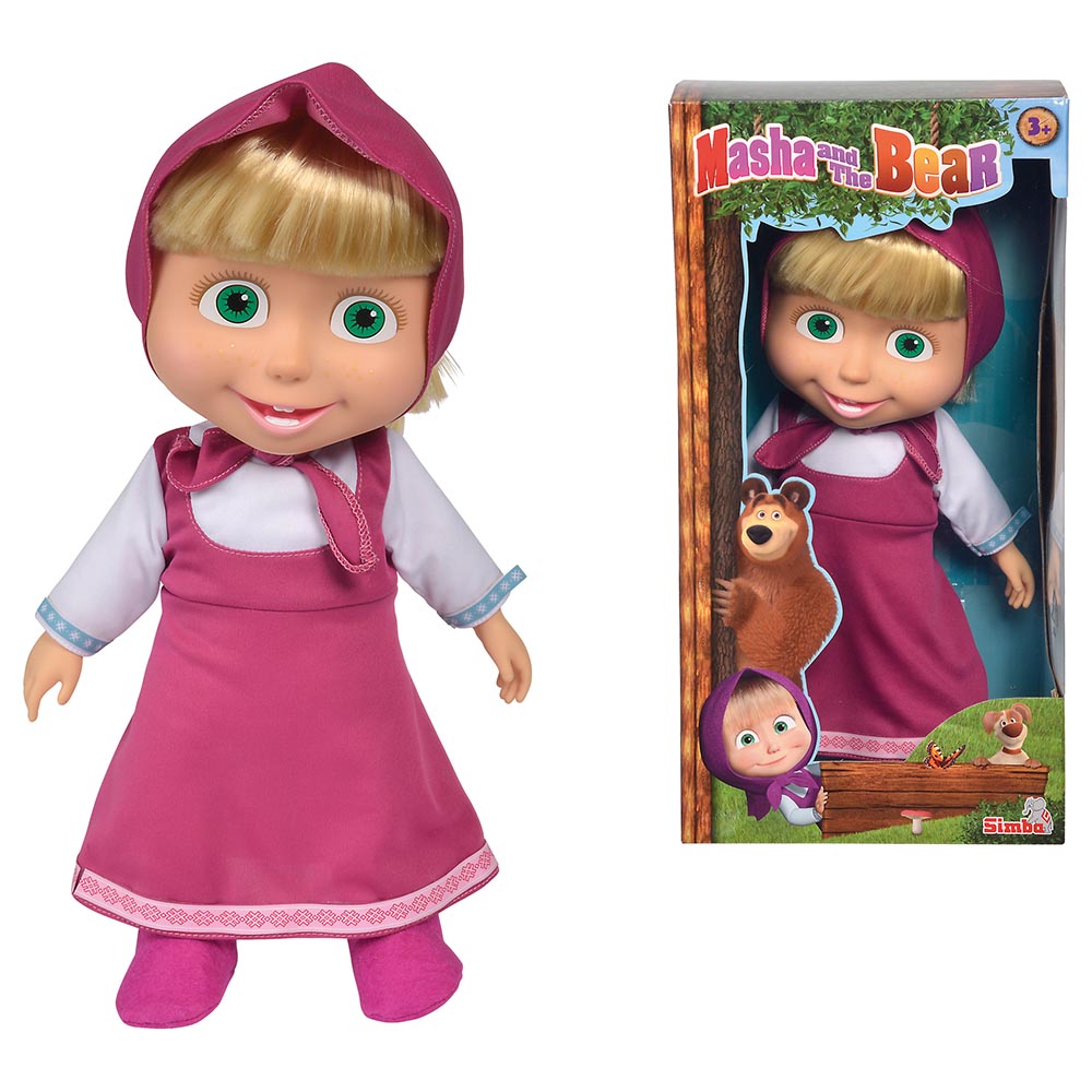 Masha & The Bear - Soft Bodied Doll 40cm