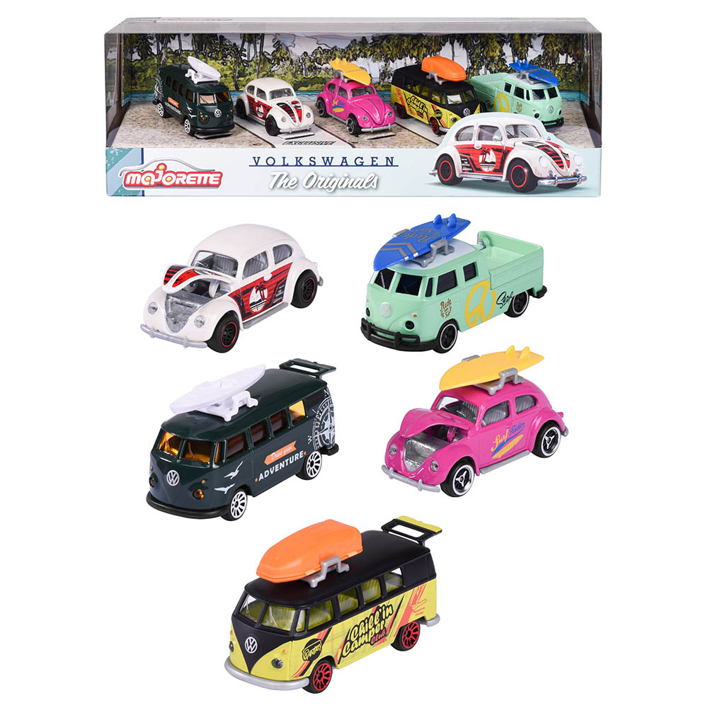 Majorette - Volkswagen The Original - 5pcs