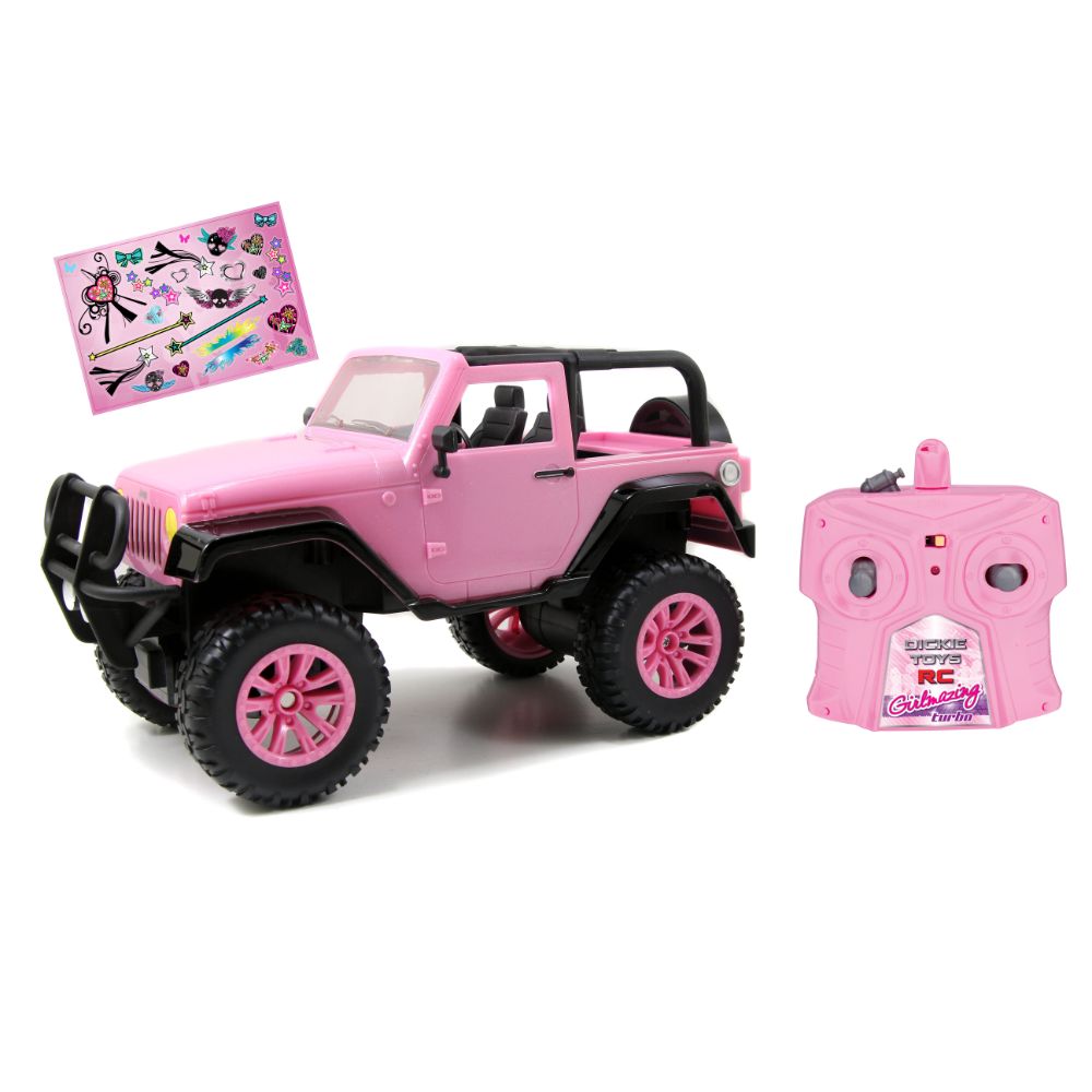 Dickie - R/C Girlmazing Jeep Wrangler - Pink