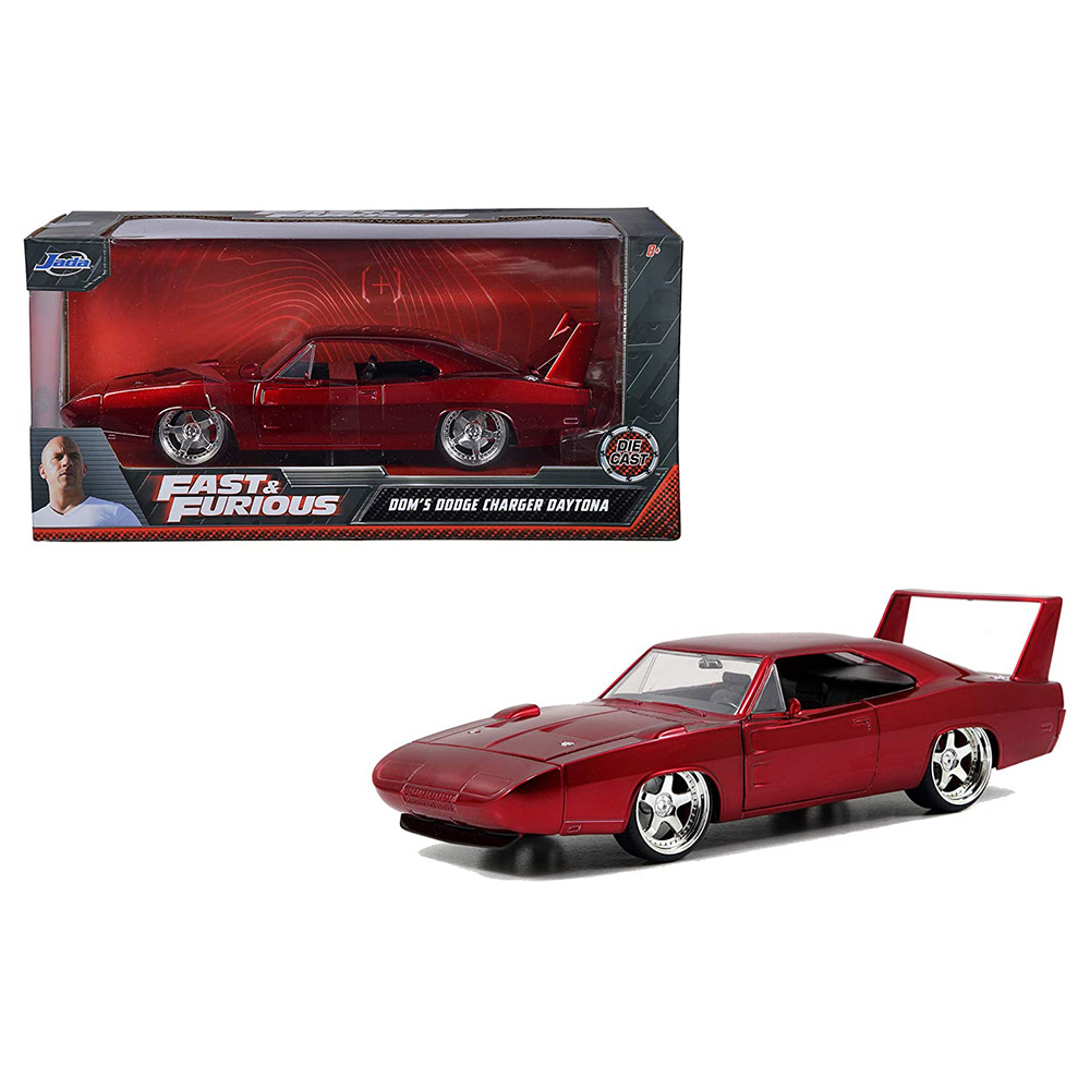 Buy Jada - 1:24 Fast & Furious 1969 Dodge Charger - Red in UAE