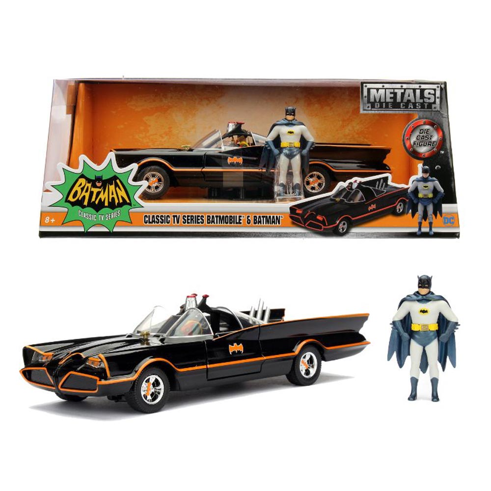 DC Comics - Batman 1966 Classic Batmobile 1:24