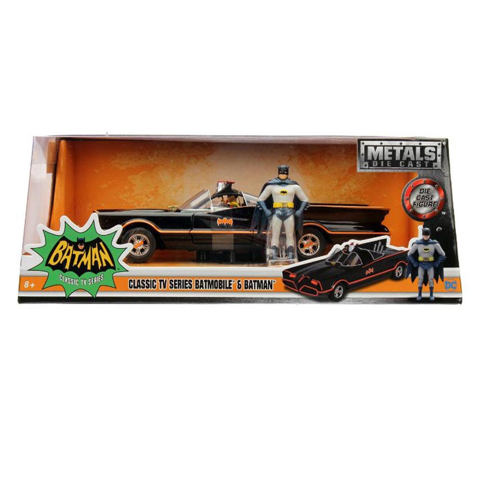 DC Comics - Batman 1966 Classic Batmobile 1:24