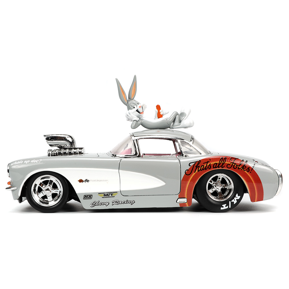 Jada - Looney Tunes 1967 Chevy Corvette 1/24 - Grey
