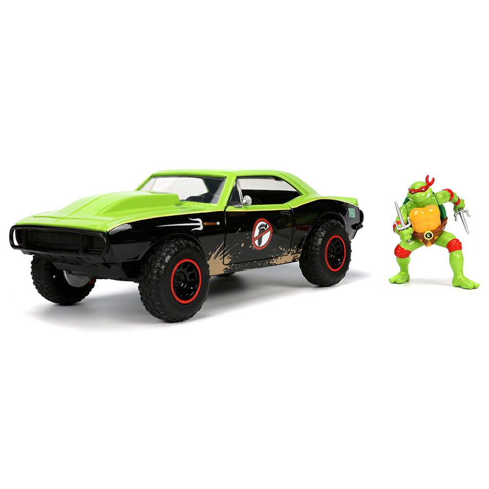 Jada - 1/24 Ninja Turtles Raphael with Chevy Camaro Car