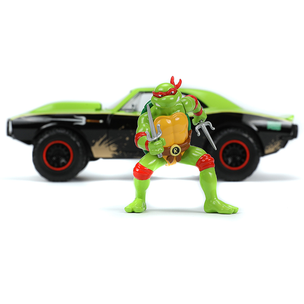Jada - 1/24 Ninja Turtles Raphael with Chevy Camaro Car