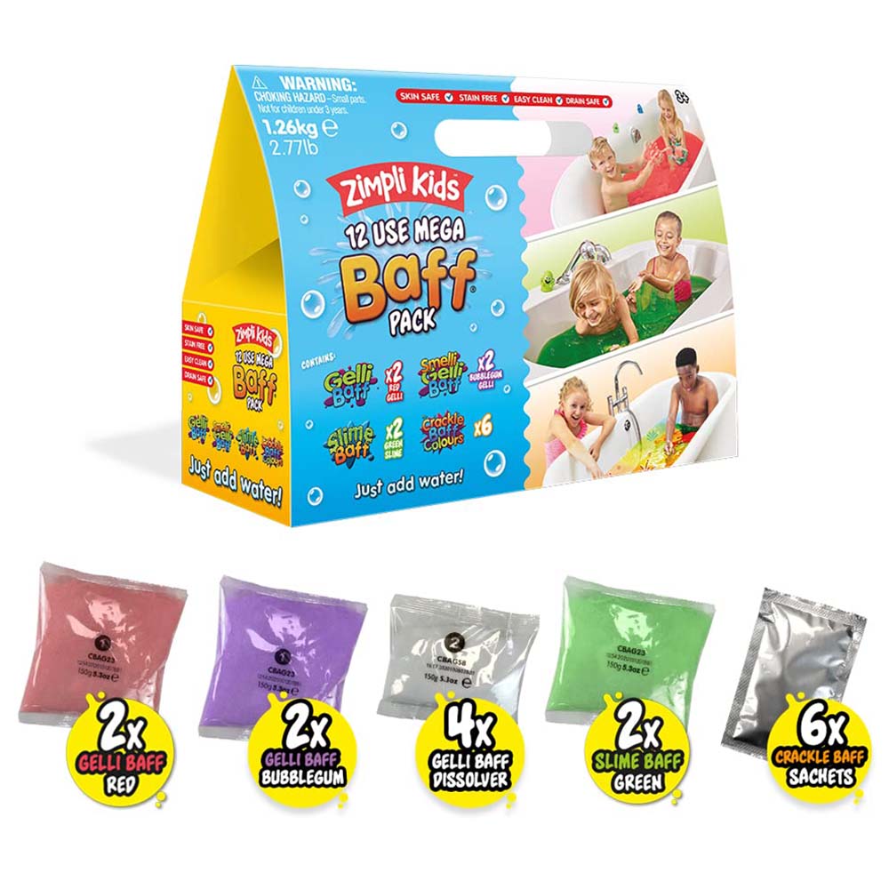 Zimpli Kids - Gelli Baff Mega Pack