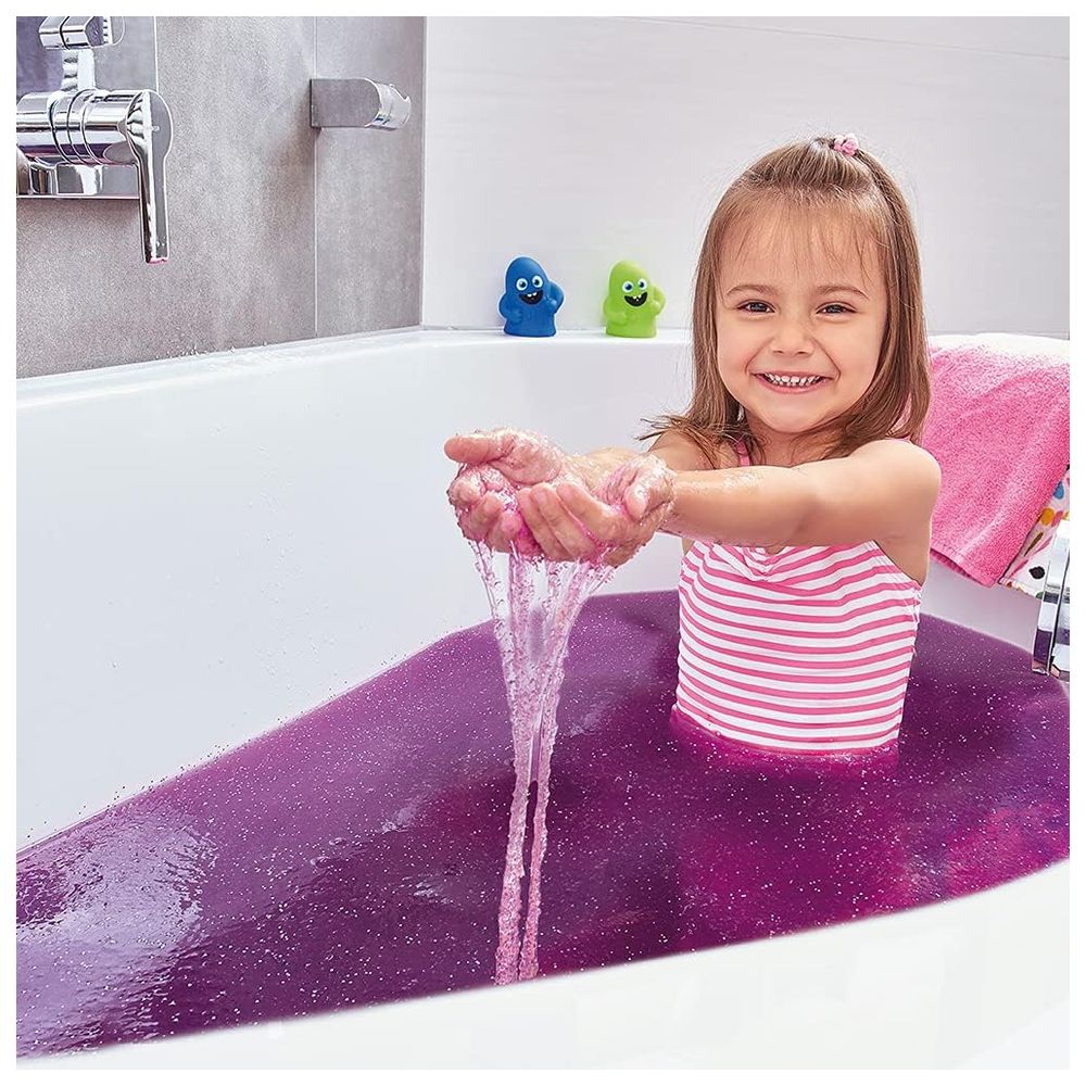 Zimpli Kids - Slime Baff & Crackle - Green/Purple - 4pcs