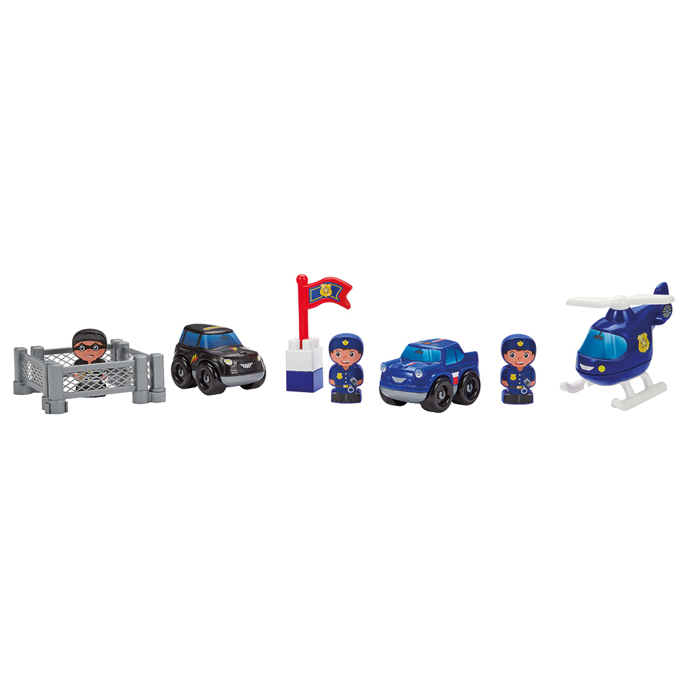 Ecoiffier - Abrick Police Station Playset