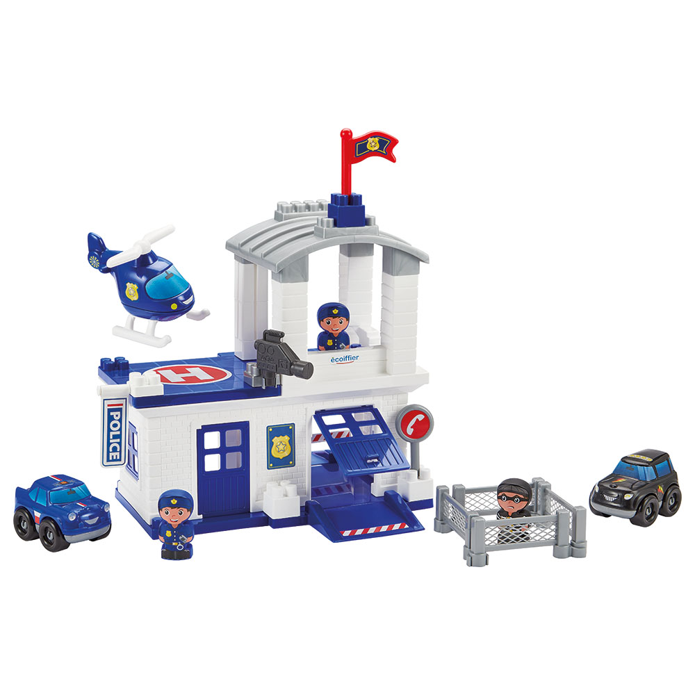 Ecoiffier - Abrick Police Station Playset
