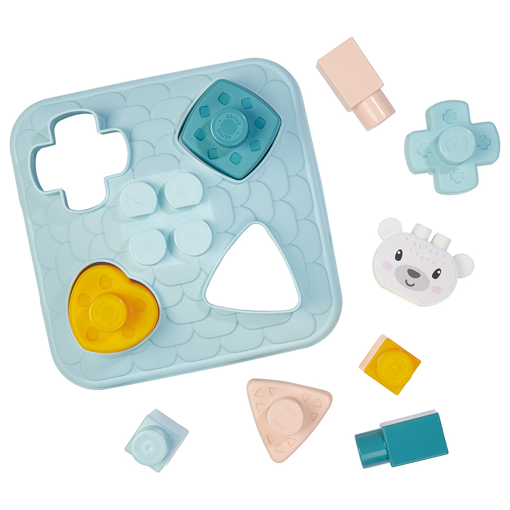 Ecoiffier - Abrick House Shape Sorter - 11pcs