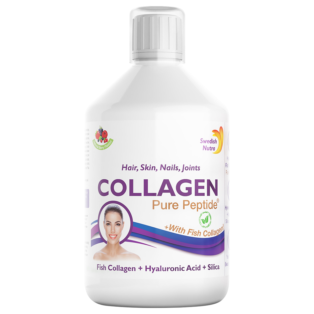 Swedish Nutra - Liquid Collagen 10000 Fish Pure Peptide - 500ml