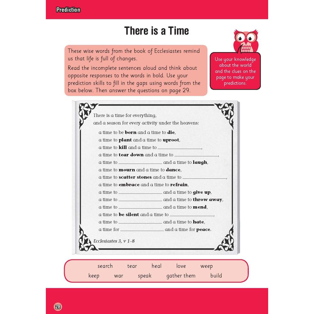كتاب Comprehension Year 6 Workbook