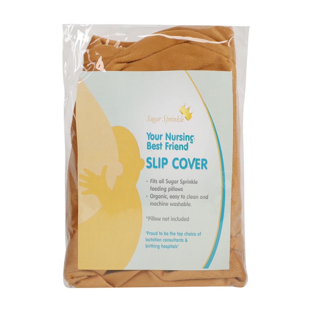 Sugar Sprinkle - Nursing Pillow Slip Cover - Gold Plush