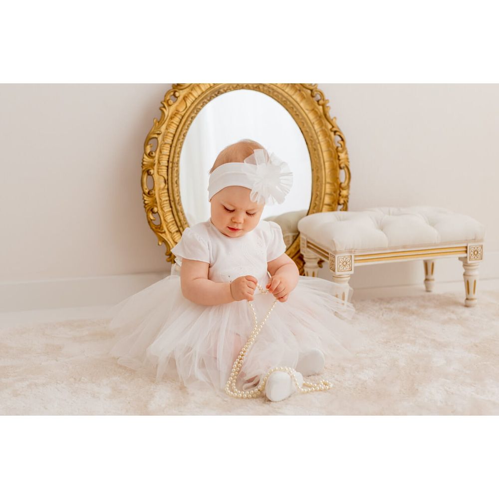 Sofija Karmen Occasion Wear Dress - Ivory