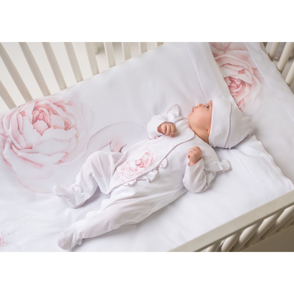 Sofija Malwinka Babygrow - White