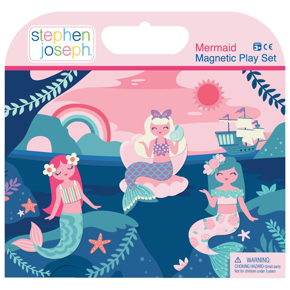 Stephen Joseph - Magnetic Playset - Mermaid - 44pcs