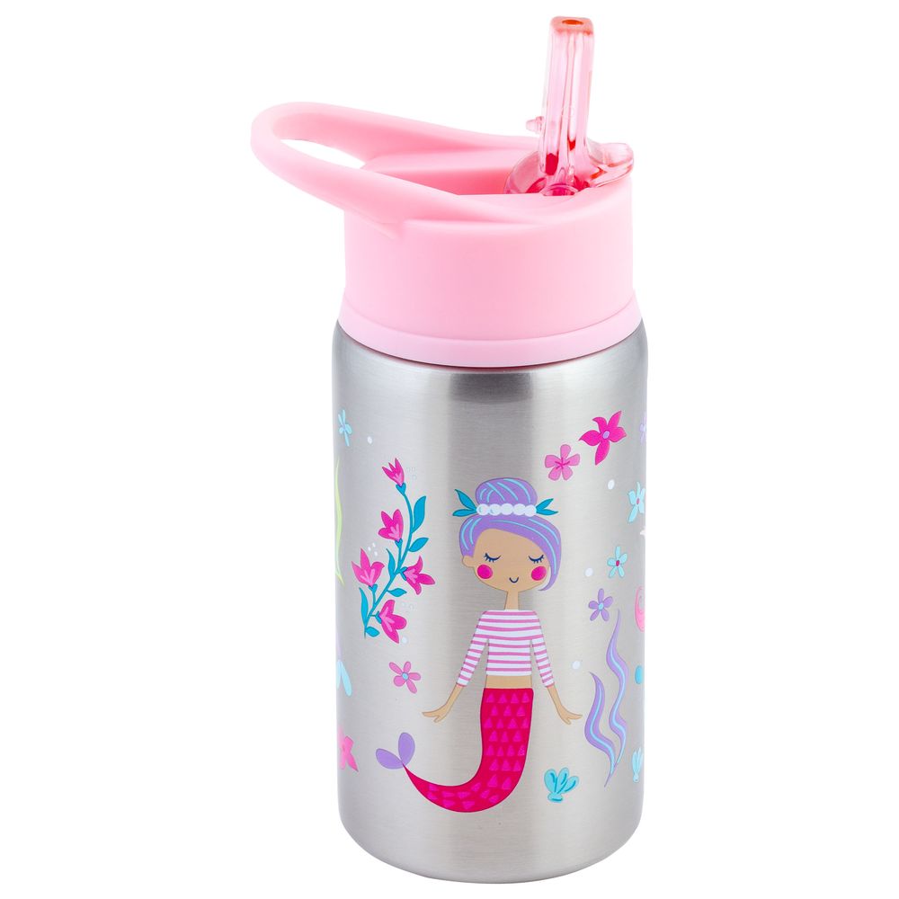 Stephen Joseph - Stainless Steel Water Bottle - Mermaid - 532ml