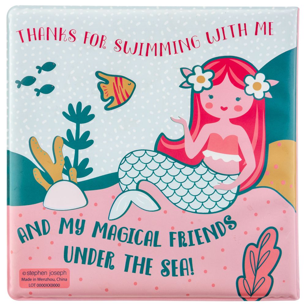 Stephen Joseph - Colour Changing Bath Book - Mermaid