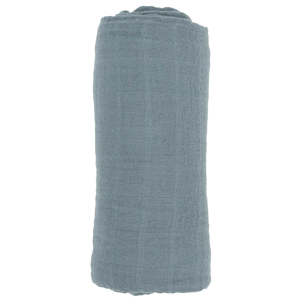 Little Unicorn - Cotton Muslin Swaddle - Sea