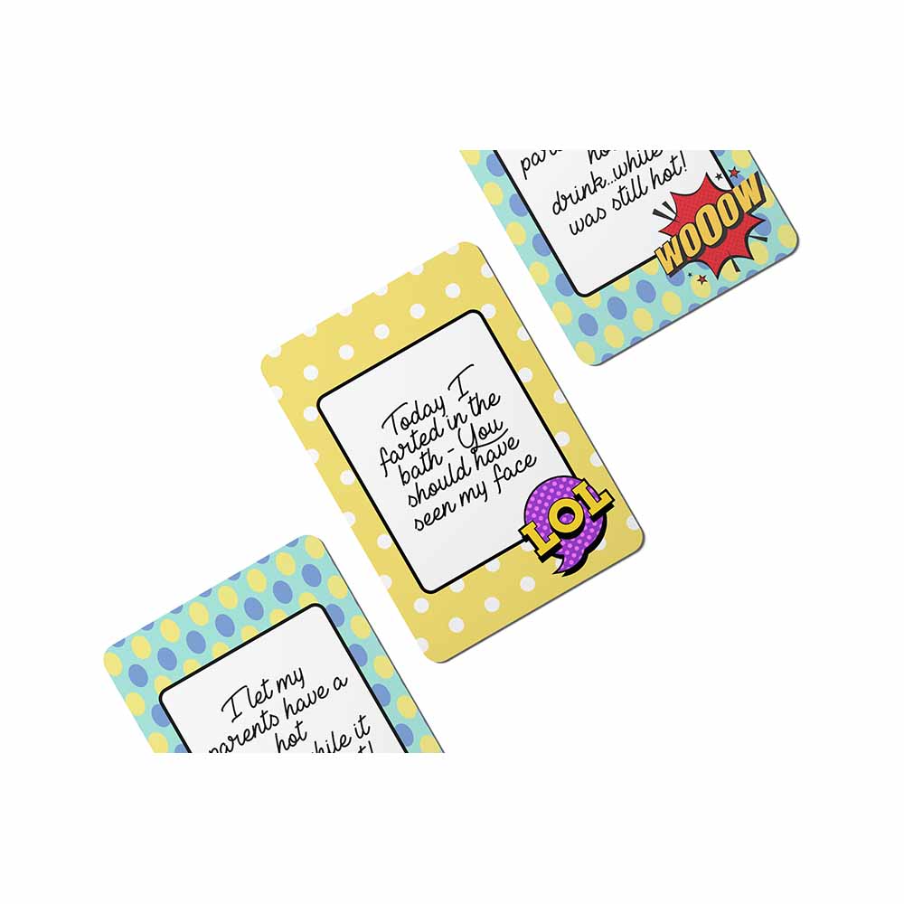 Twinkle And Giraffe Designs Funny Alternative Baby Milestone Cards Set of 25
