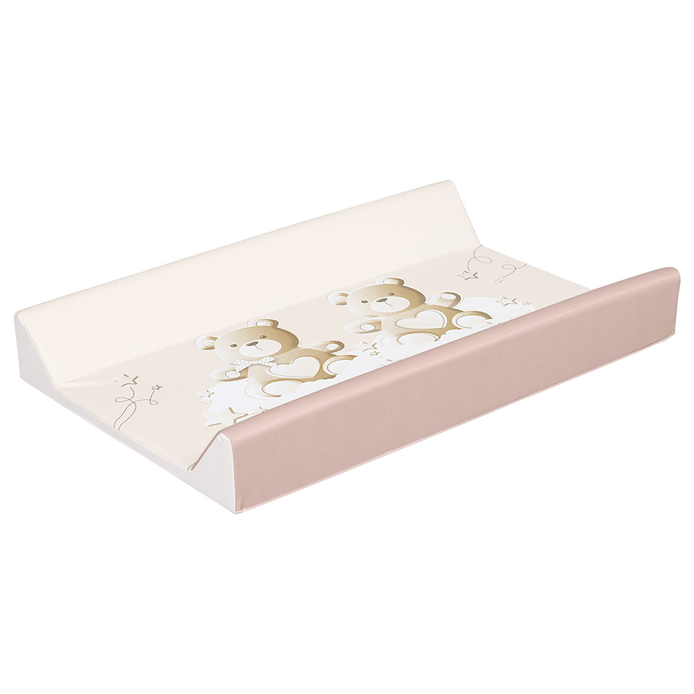 Brevi - Changing Mat Idea-Antibacterial - 2 Bears Beige