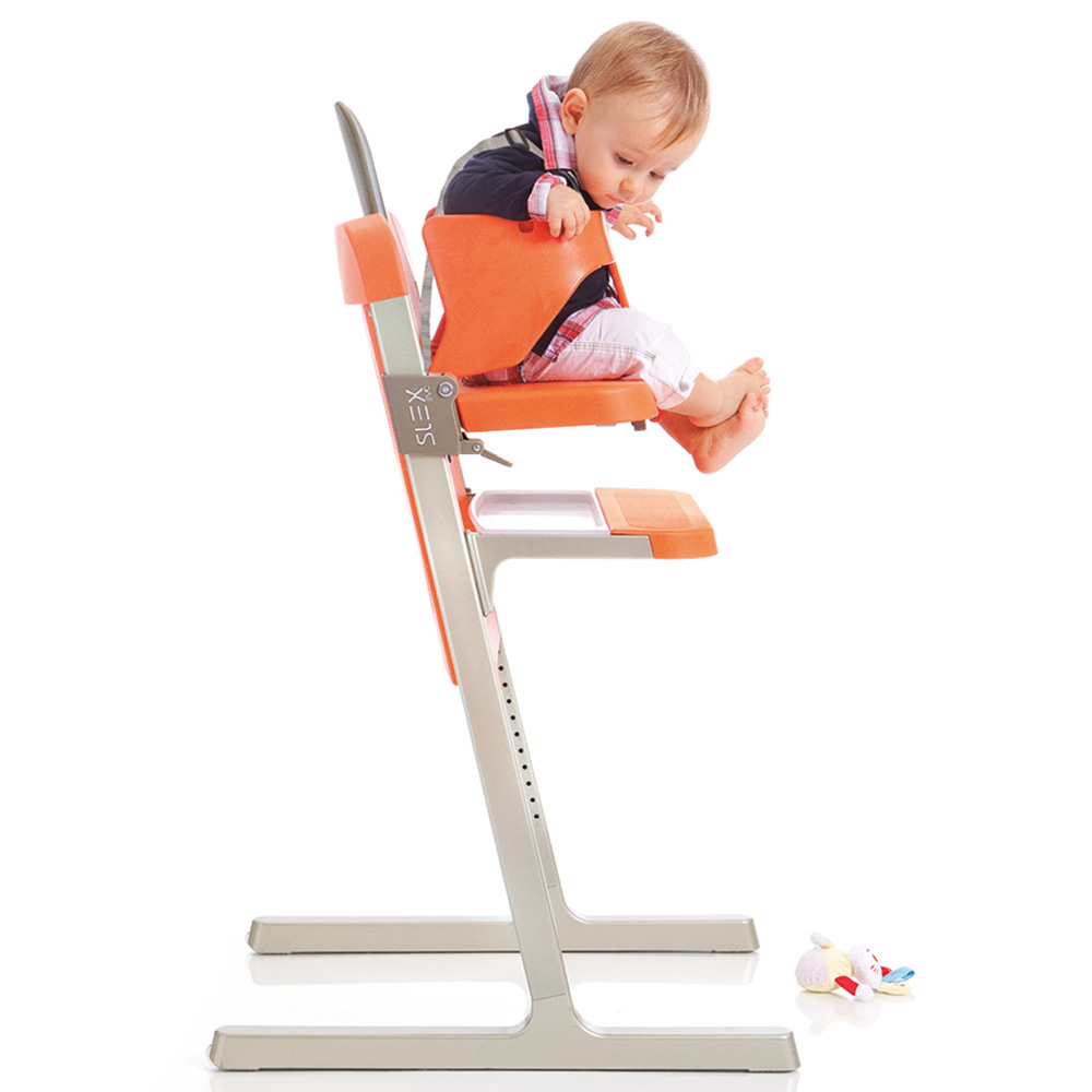 Brevi Slex Evo All-in-1 High Chair - Anthracite Grey
