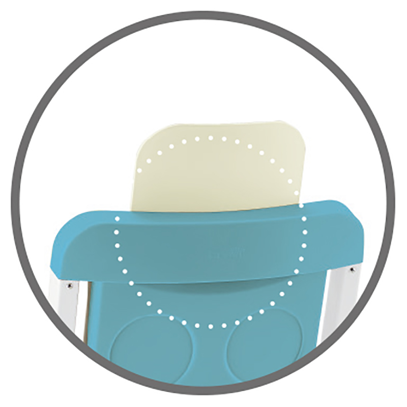 Brevi Slex Evo - 3in1 High Chair - Cedar Yellow