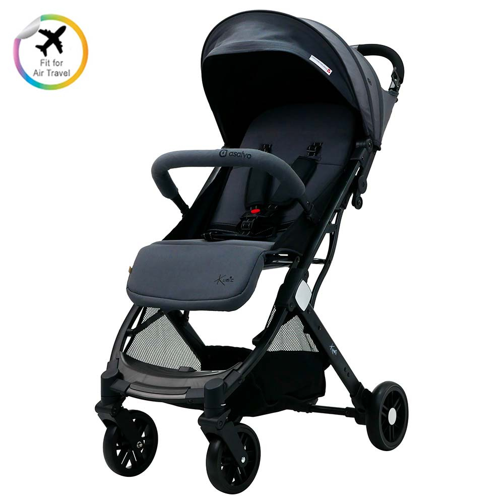 Asalvo - Kubic Light Travel Stroller - Grey