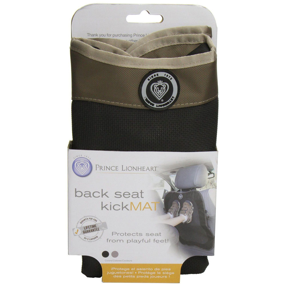 Prince Lionheart - Backseat Kickmat - Brown Tan