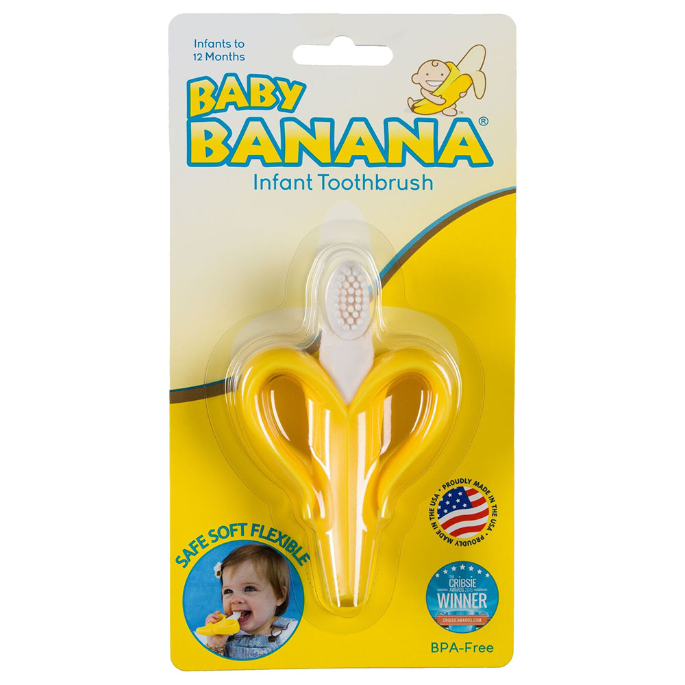Baby Banana - Yellow Infant Toothbrush